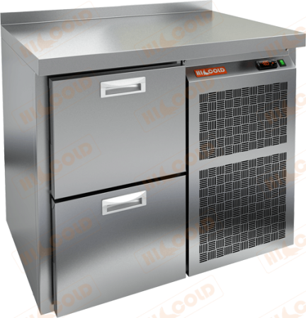 Холодильный стол HICOLD SN 2 BR2 TN, бок, 2 ящика (-2...+10°С) | Продажа, монтаж и обслуживание холодильного оборудования | Север33