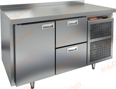 Холодильный стол HICOLD SN12/TN, бок, 2 ящика, 1 дверь (-2...+10°С) | Продажа, монтаж и обслуживание холодильного оборудования | Север33