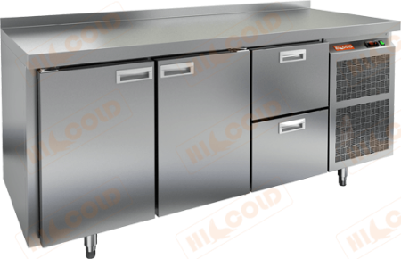 Холодильный стол HICOLD BN 112/TN, бок, 2 ящика, 2 двери (-2...+10°С) | Продажа, монтаж и обслуживание холодильного оборудования | Север33