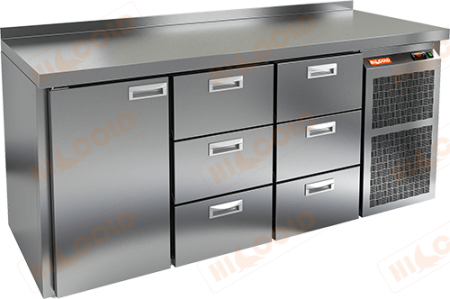 Холодильный стол HICOLD BN 133 BR2 TN, бок, 6 ящиков, 1 дверь (-2...+10°С) | Продажа, монтаж и обслуживание холодильного оборудования | Север33