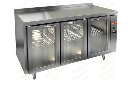 Холодильный стол HICOLD GNG 111 HT P, без агрегата, 3 двери (+2...+10°С) | Продажа, монтаж и обслуживание холодильного оборудования | Север33