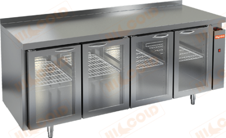 Холодильный стол HICOLD GNG 1111 HT P, без агрегата, 4 двери (+2...+10°С) | Продажа, монтаж и обслуживание холодильного оборудования | Север33
