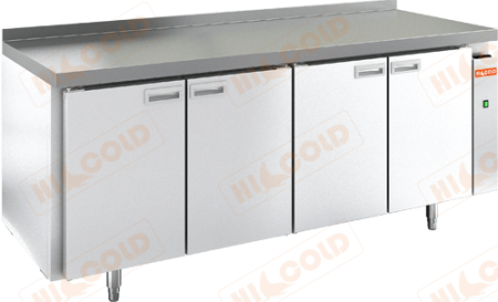Холодильный стол HICOLD SN 1111/TN W P, пластификат, без агрегата, 4 двери (-2...+10°С) | Продажа, монтаж и обслуживание холодильного оборудования | Север33