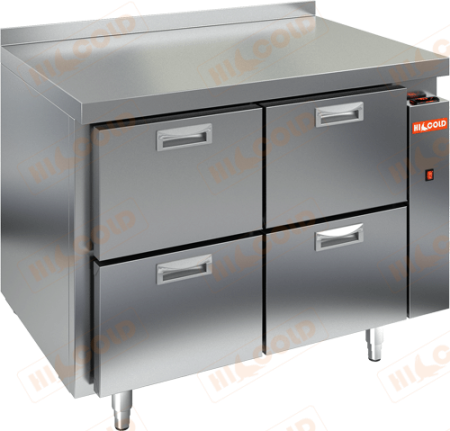 Холодильный стол HICOLD SN 22/TN P без агрегата, 4 ящика (-2...+10°С) | Продажа, монтаж и обслуживание холодильного оборудования | Север33