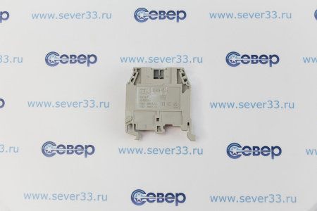 Зажим наборный IEK ЗНИ-2,5 25A DIN JXB серый  | Продажа, монтаж и обслуживание холодильного оборудования | Север33