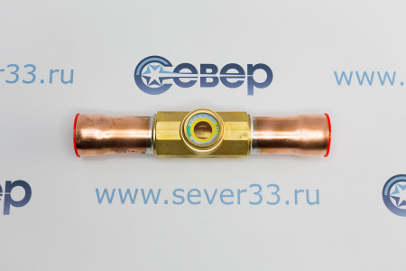 Смотровое стекло MIS-18 1.1/8" (С индикатором влажности) | Продажа, монтаж и обслуживание холодильного оборудования | Север33