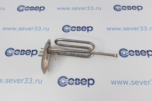 ТЭН 217548 1200 Вт. ов фланец (нерж ) D74105мм М4 _2
