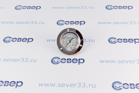 Манометр высокого давления EX-MX6F38SAE14H (63мм, -1/+38bar, -20/+60C,R22/R134А/R404А/R407C, 1/4) | Продажа, монтаж и обслуживание холодильного оборудования | Север33