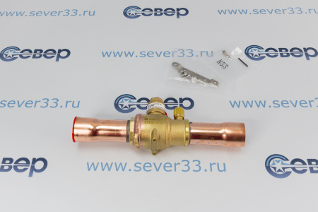 Шаровый вентиль Ридан GBC 28s 1 1/8" со штуцером | Продажа, монтаж и обслуживание холодильного оборудования | Север33