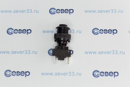 Кнопка розжига "GEFEST" ПКН-526.2-222 круглая (черная)мод. 1500 К32, К33 (с 09.2013 г), 5300  | Продажа, монтаж и обслуживание холодильного оборудования | Север33