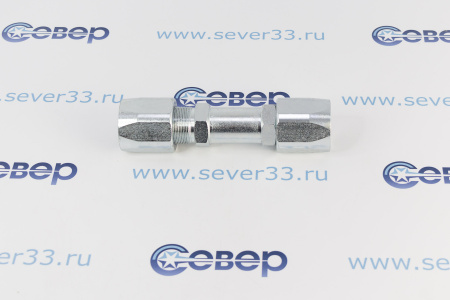 Фитинг для автоконд. соединительный с резьбой, 180°, двухсторонний, на шланг 1 1/8 , гайки на 46 | Продажа, монтаж и обслуживание холодильного оборудования | Север33