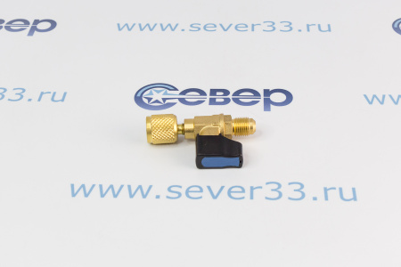 Вентиль запорный шаровый Value CV04 Male:5/16"SAE Female:5/16"SAE | Продажа, монтаж и обслуживание холодильного оборудования | Север33