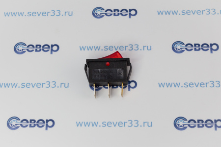 Переключатель IRS-101-3C on-off красный | Продажа, монтаж и обслуживание холодильного оборудования | Север33