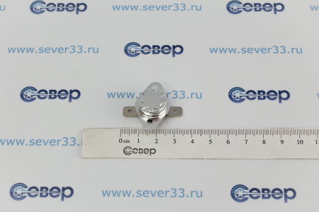 Датчик температуры KSD303 80°С 220V, 16A самовозвратный  | Продажа, монтаж и обслуживание холодильного оборудования | Север33