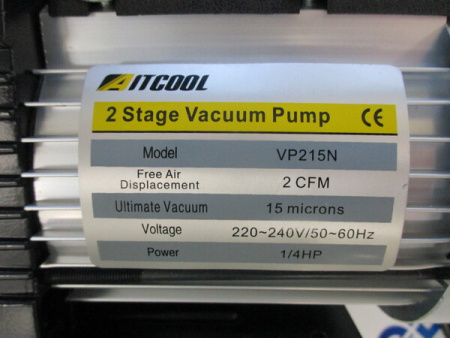 Вакуумный насос VP215N (AITCOOL) | Продажа, монтаж и обслуживание холодильного оборудования | Север33