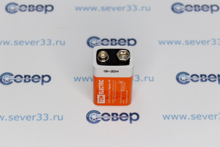 Элемент питания TDM 6LR61 "Крона" 9V BP-1 | Продажа, монтаж и обслуживание холодильного оборудования | Север33