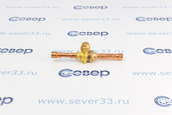 Шаровый вентиль Sanhua со штуцером (ZBC-12s) SBV(M)-JA4YHSY-1-S_2