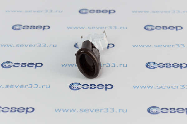 Кнопка подсветки GEFEST ПКН-507-443, овал (коричневая)_3