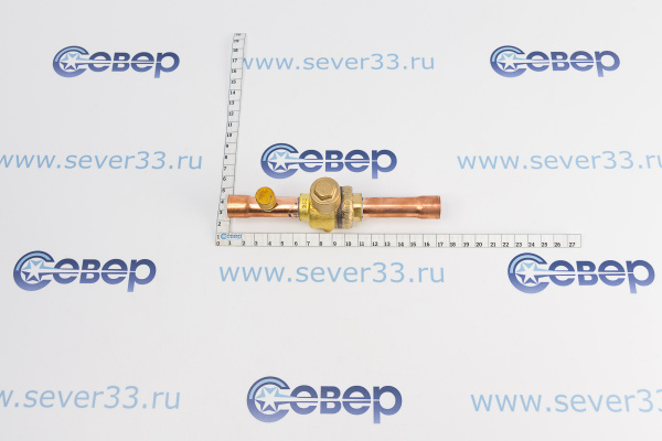 Шаровый вентиль Sanhua со штуцером (ZBC-16s) SBV(M)-JA5YHSY-1-S_2