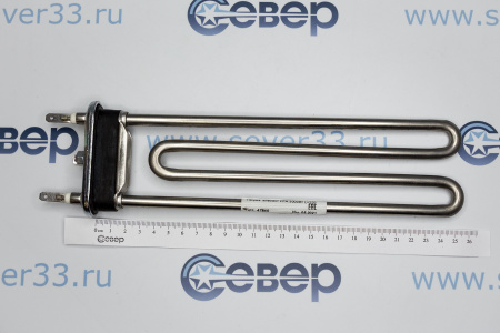 ТЭН ИТА 3000W (без отвер.L=255,R=12,M175) | Продажа, монтаж и обслуживание холодильного оборудования | Север33