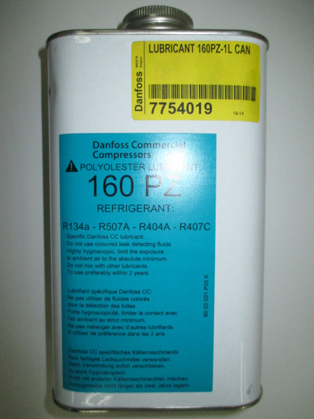 Масло Danfoss 160PZ, 1л