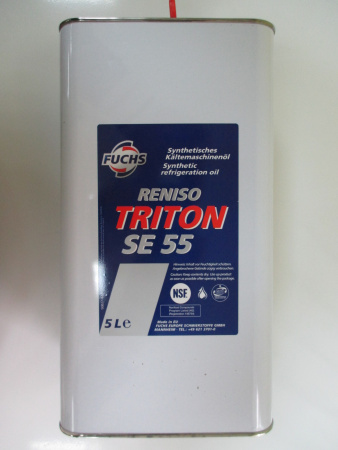 Масло Reniso Triton SE55 5л синтетическое  | Продажа, монтаж и обслуживание холодильного оборудования | Север33