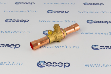 Шаровый вентиль Ридан GBC 28s 1 1/8" со штуцером | Продажа, монтаж и обслуживание холодильного оборудования | Север33