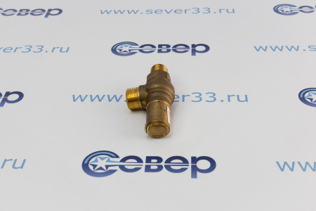Клапан сброса давления угловой Gost NPT D 7/СS 3/8 GAS 1/2  28 бар | Продажа, монтаж и обслуживание холодильного оборудования | Север33