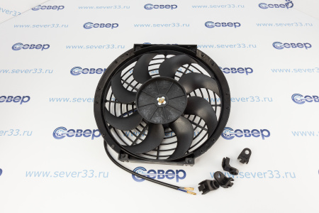 Вентилятор осевой для автомобильного кондиционера 10'' 12V PULL 100W "S" | Продажа, монтаж и обслуживание холодильного оборудования | Север33