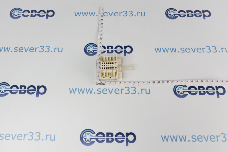 Переключатель режимов духовки 7 позиций шток 23мм для плиты Hansa 8002197 | Продажа, монтаж и обслуживание холодильного оборудования | Север33