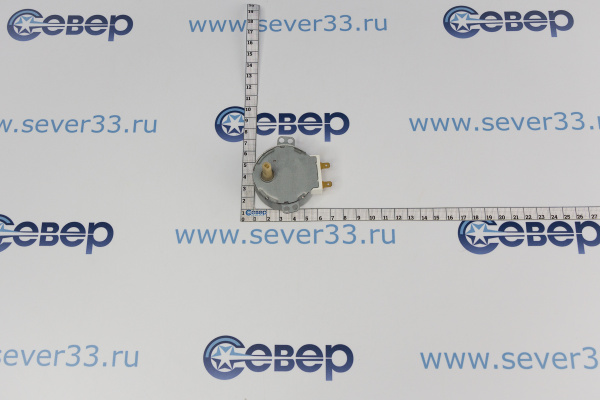 Мотор вращения тарелки СВЧ 4W 56rpm 220V 49TYZ-A2 высота вала 17мм_3