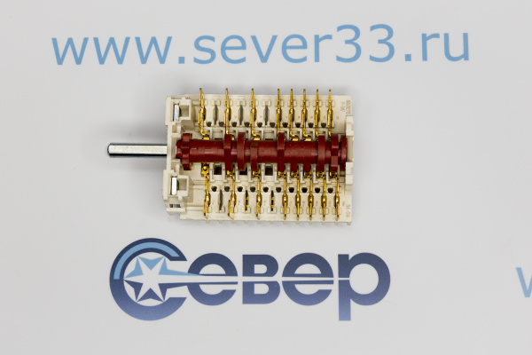 Переключатель мощности INDESIT 078435, 11HE056 шток 24mm, 7 поз. COK304ID_2e
