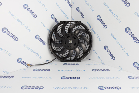 Вентилятор осевой для автомобильного кондиционера 12'' 12V PUSH 100W "S" | Продажа, монтаж и обслуживание холодильного оборудования | Север33