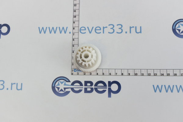 Шестерня мясорубки Polaris, Scarlett ,15 прямых,54 косых  зубьев, D=4529,H=2912,d=8mm_2