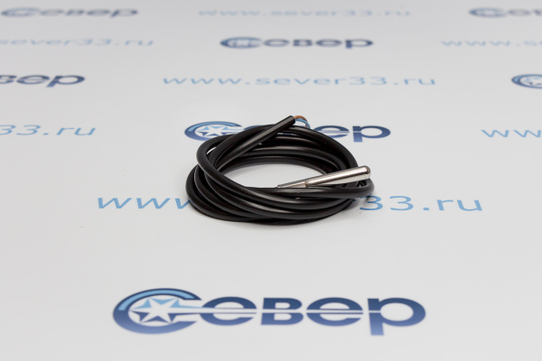 Датчик температуры PTC PVC 1.5 м, 990 Ом при 25 С, (-20_80 С)_2
