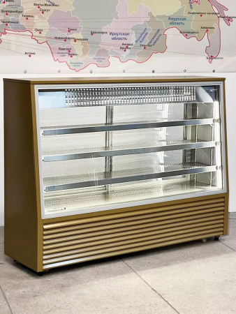 Холодильная витрина Glacier Ольга стандарт 1,0 (0…+7 ºС) | Продажа, монтаж и обслуживание холодильного оборудования | Север33