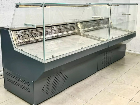 Холодильная витрина Glacier Палитра 1,6 (-5…+3 ºС) | Продажа, монтаж и обслуживание холодильного оборудования | Север33