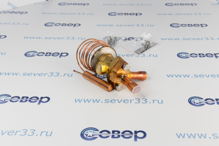 ТРВ Ридан ТЕ 5-2 (-40...+10С, R404a/ R507) 17.6 kW, угл. 5/8 | Продажа, монтаж и обслуживание холодильного оборудования | Север33