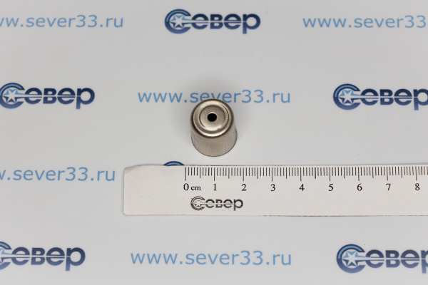 Колпачок от магнетрона к СВЧ 15mm круг. (круглое отверстие малое) SVCH017_2