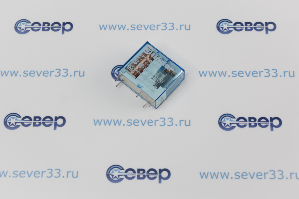 Реле миниатюрное PCB выводы с шагом 5мм 1 гр конт 10А кат. DC 12_4