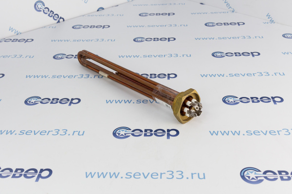 ТЭН 4,5 кВт (3х1,5) RDT D42мм медный_2