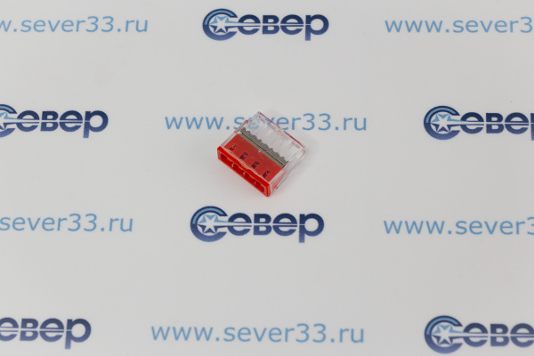 Клеммы WAGO 2273-204 4-проводная 0.5-2.5 мм2, прозрачная_4