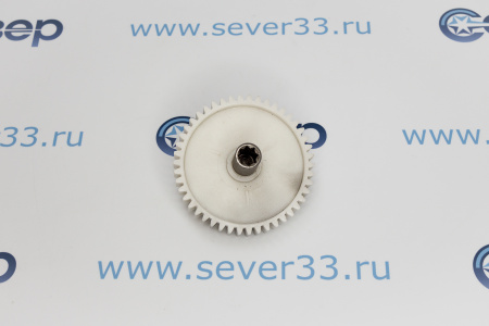Шестерня мясорубки Чудесница большая в шнек D=82/15 H=59/17, 46 зуб прямые, 8гр во внутрь 49b | Продажа, монтаж и обслуживание холодильного оборудования | Север33