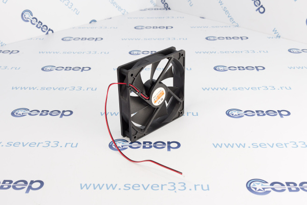Вентилятор плоский (квадратный) 120x120x25 (12V)_2