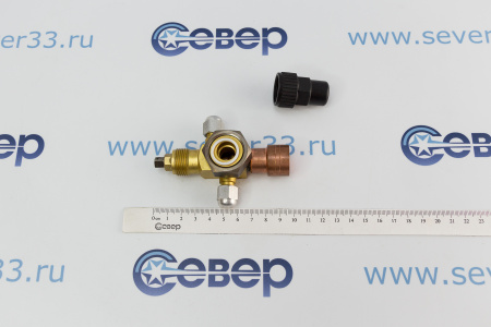 Вентиль Rotalock REF22.42.20.034 1"x3/4"(2 шредера) | Продажа, монтаж и обслуживание холодильного оборудования | Север33