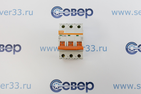 Автомат эл. TDM ВА47-29 С 3р 50А 380V | Продажа, монтаж и обслуживание холодильного оборудования | Север33
