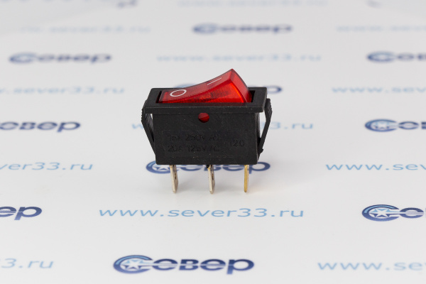 Переключатель IRS-101-3C on-off красный_2