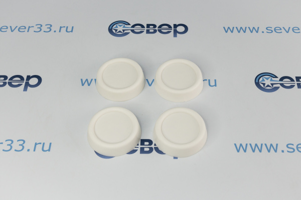 Антивибрационные подставки Ozone CMA-17W, белые круглые_2