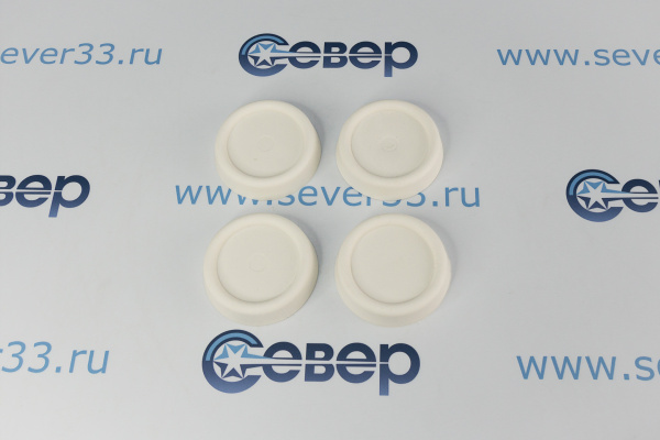 Антивибрационные подставки Ozone CMA-18W, белые круглые полнотелые_2