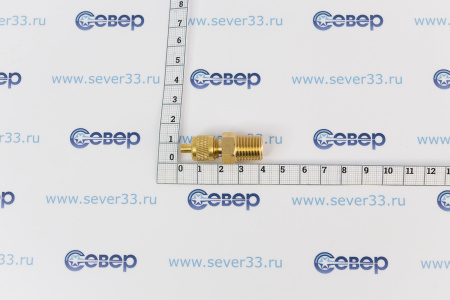 Штуцер 1/4 SAE-1/4 NPT(прямой) | Продажа, монтаж и обслуживание холодильного оборудования | Север33